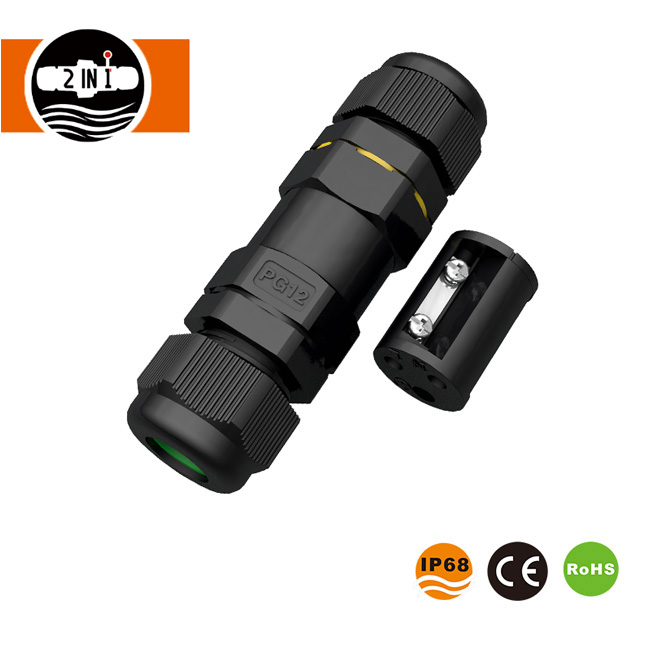 2 Way Waterproof Screw Connector